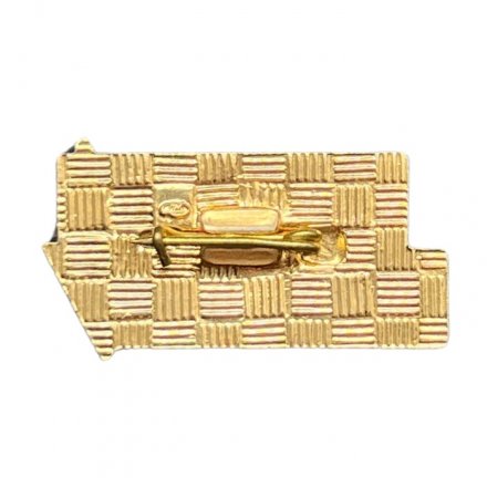 Значок Ленинградский студенческий отряд (красный)