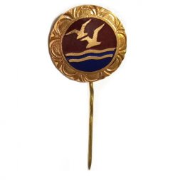 Значок-иголка Членский знак Спортивного общества "Буревестник"