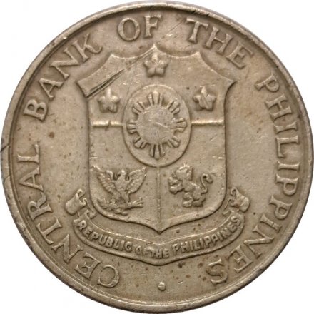 Филиппины 25 сентаво 1966 год