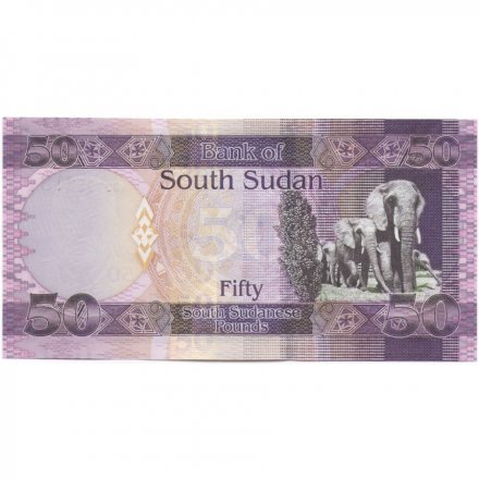 Южный Судан 50 фунтов 2011 год - UNC