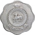 Цейлон 2 цента 1971 год