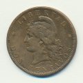 Аргентина 2 сентаво 1885 год