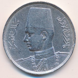 Египет 20 пиастров 1937 год