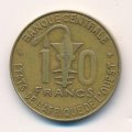 Западная Африка 10 франков 1995 год