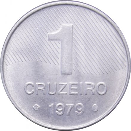 Бразилия 1 крузейро 1979 год