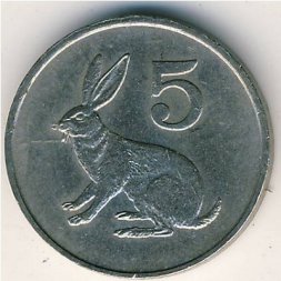 Зимбабве 5 центов 1982 год