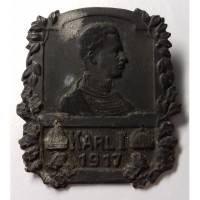Нагрудный знак "император Карл I" 1917 год