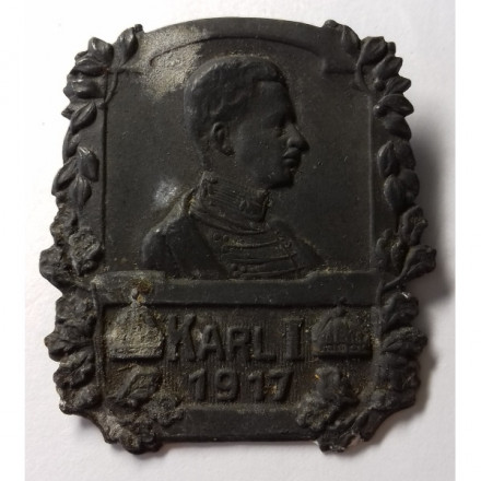Нагрудный знак &quot;император Карл I&quot; 1917 год