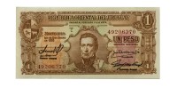 Уругвай 1 песо 1939 год - XF+ 
