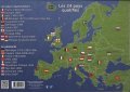 Набор из 56 жетонов Франции «Чемпионат Европы по футболу UEFA EURO 2016» (в альбоме)
