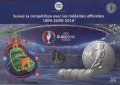 Набор из 56 жетонов Франции «Чемпионат Европы по футболу UEFA EURO 2016» (в альбоме)