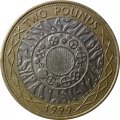 Великобритания 2 фунта 1999 год - Технология