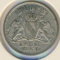 Баден 3 крейцера 1868 год