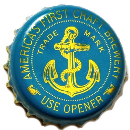 Пивная пробка США - America&#039;s First Craft Brewery. Trade Mark (Anchor Brewing Company)