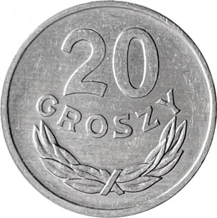 Польша 20 грошей 1976 год
