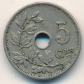 Бельгия 5 сантимов 1904 год BELGIQUE