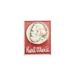 Значок Карл Маркс. Karl Marx (ЭТПК)