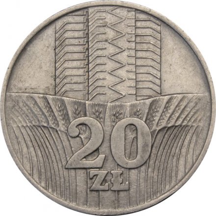 Польша 20 злотых 1973 год