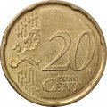 Германия 20 евроцентов 2020 год (A)