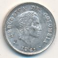 Колумбия 10 сентаво 1941 год
