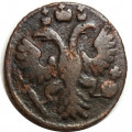 Полушка 1736 год Анна Иоанновна (1730 - 1740) - F