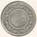 Тунис 1 франк 1911 год