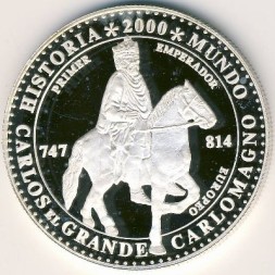 Монета Экваториальная Гвинея 7000 франков 1997 год