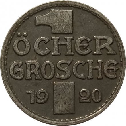Германия (Аахен) 1 грош 1920 год (нотгельд)
