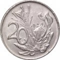 ЮАР 20 центов 1981 год