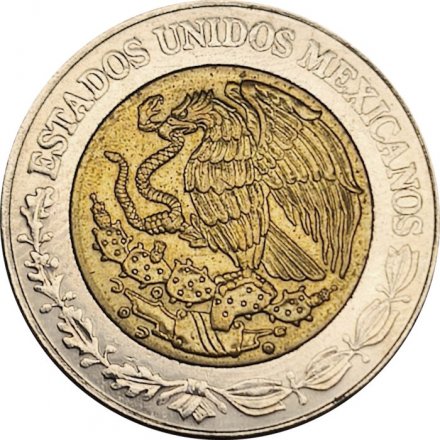 Мексика 1 песо 2019 год