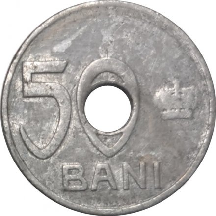 Румыния 50 бани 1921 год