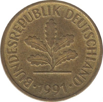 ФРГ 5 пфеннигов 1991 год (A)
