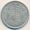 Великобритания 1/2 кроны 1937 год