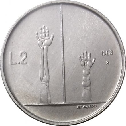 Сан-Марино 2 лиры 1983 год - Ядерная угроза