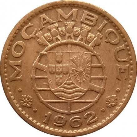 Мозамбик 1 эскудо 1962 год