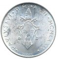 Ватикан 500 лир 1974 год