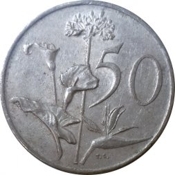 ЮАР 50 центов 1983 год