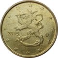Финляндия 10 евроцентов 2015 год - Герб Финляндии