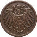 Германия 2 пфеннига 1912 год (A)