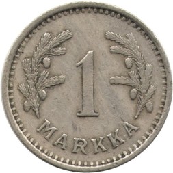 Финляндия 1 марка 1937 год