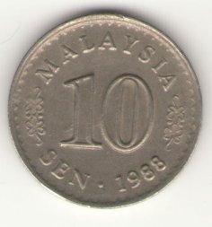 Малайзия 10 сен 1988 год