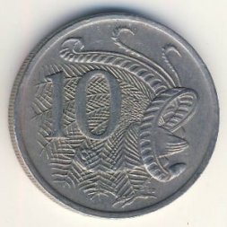 Австралия 10 центов 1974 год
