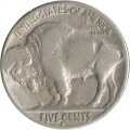 США 5 центов 1935 год - Buffalo Nickel (D)