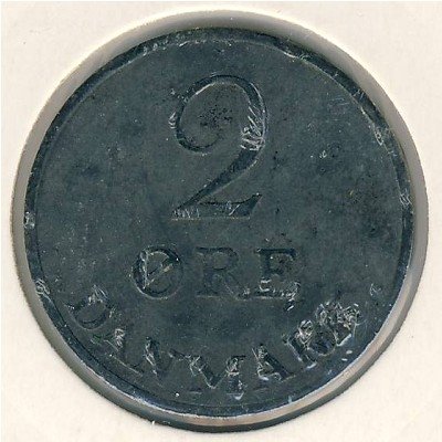 Дания 2 эре 1953 год