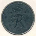 Дания 2 эре 1953 год