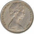 Австралия 20 центов 1967 год - Утконос