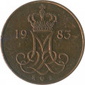 Дания 5 эре 1983 год - Королева Маргрете II