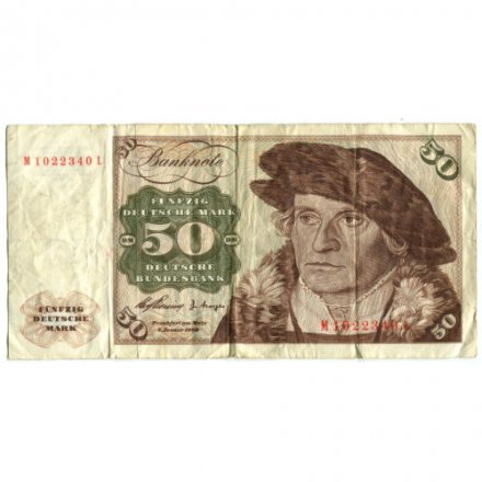 ФРГ 50 марок 1960 год - F
