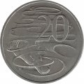 Австралия 20 центов 2001 год - Утконос