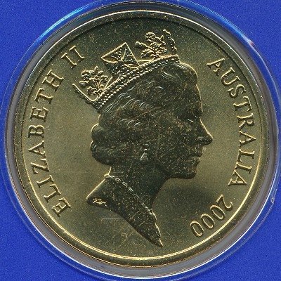Австралия 5 долларов 2000 год - Олимпийские игры в Сиднее. Парусный спорт